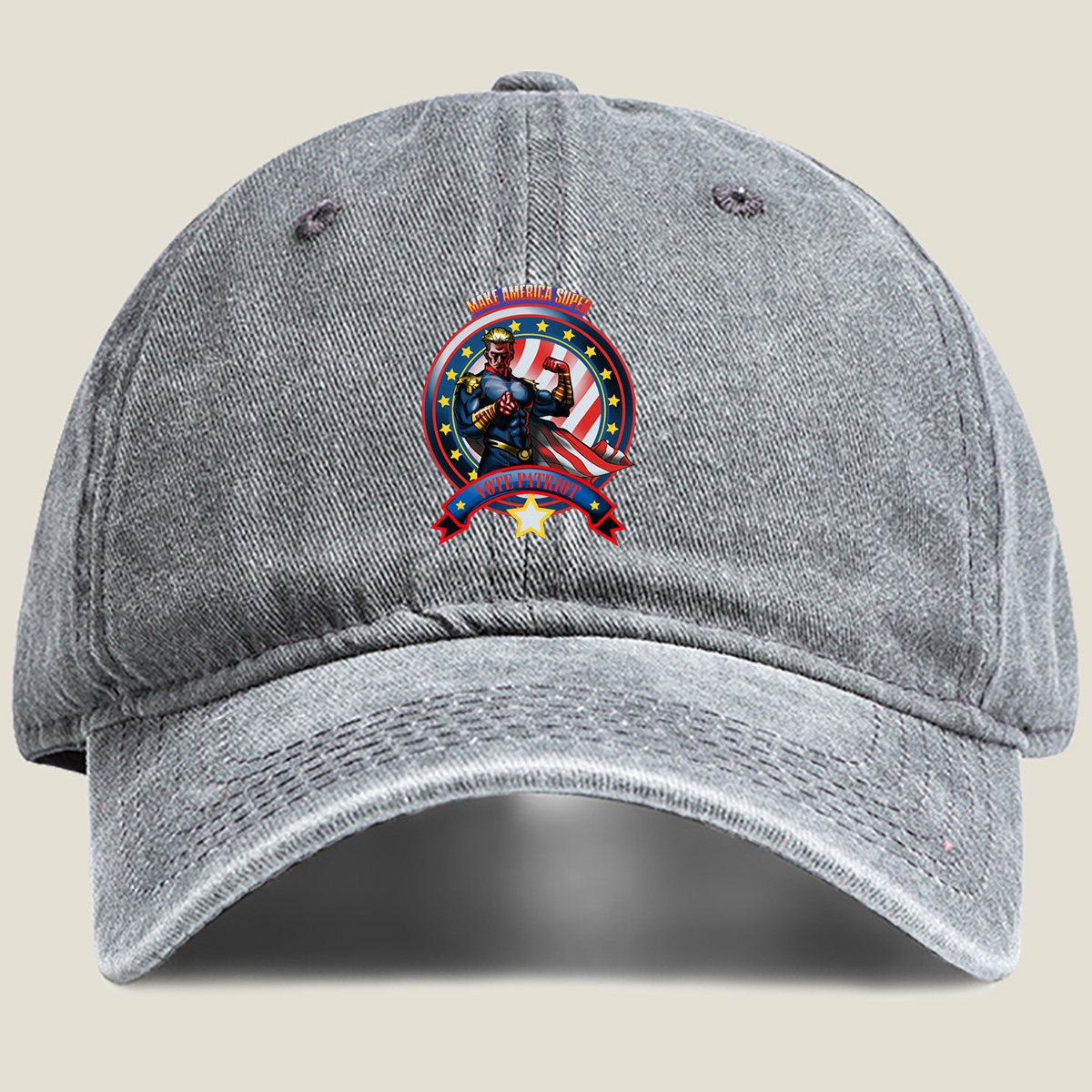 Make America Super: Vote Patriot - Captain America Inspired Hero - Hat