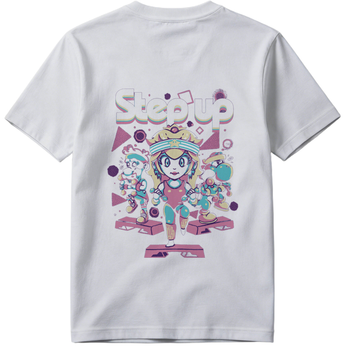 Step Up: Princess Peach, Mario, and Yoshi in Sync - Tee