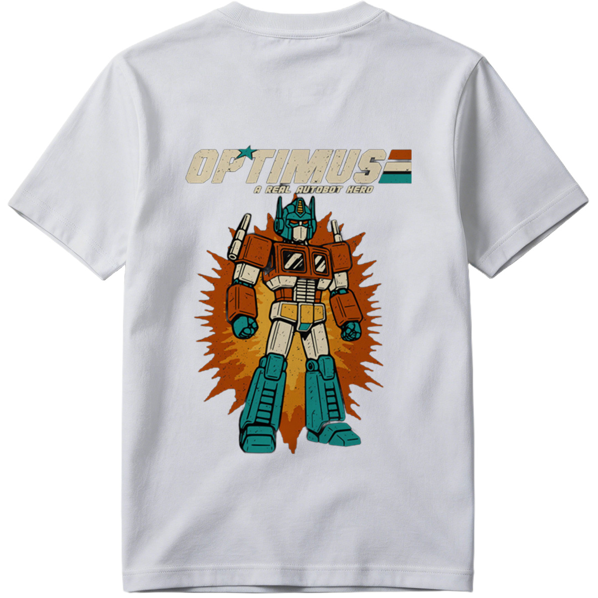 Optimus Prime: A Real Autobot Hero - Tee