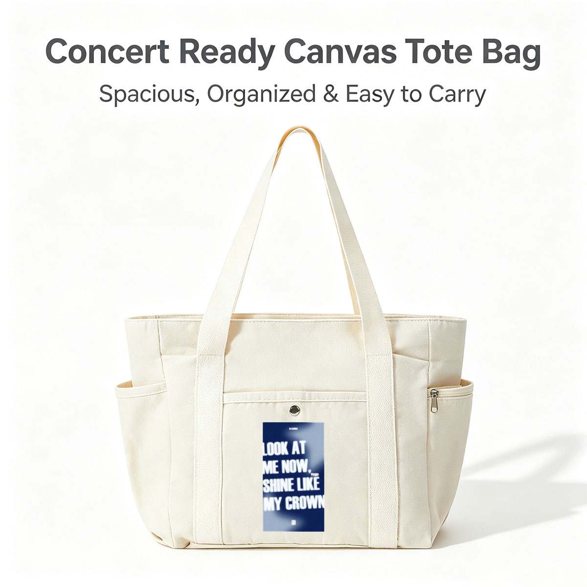 IVE Look at Me Now Shine Like My Crown Album Cover Art - Multi-pocket bags