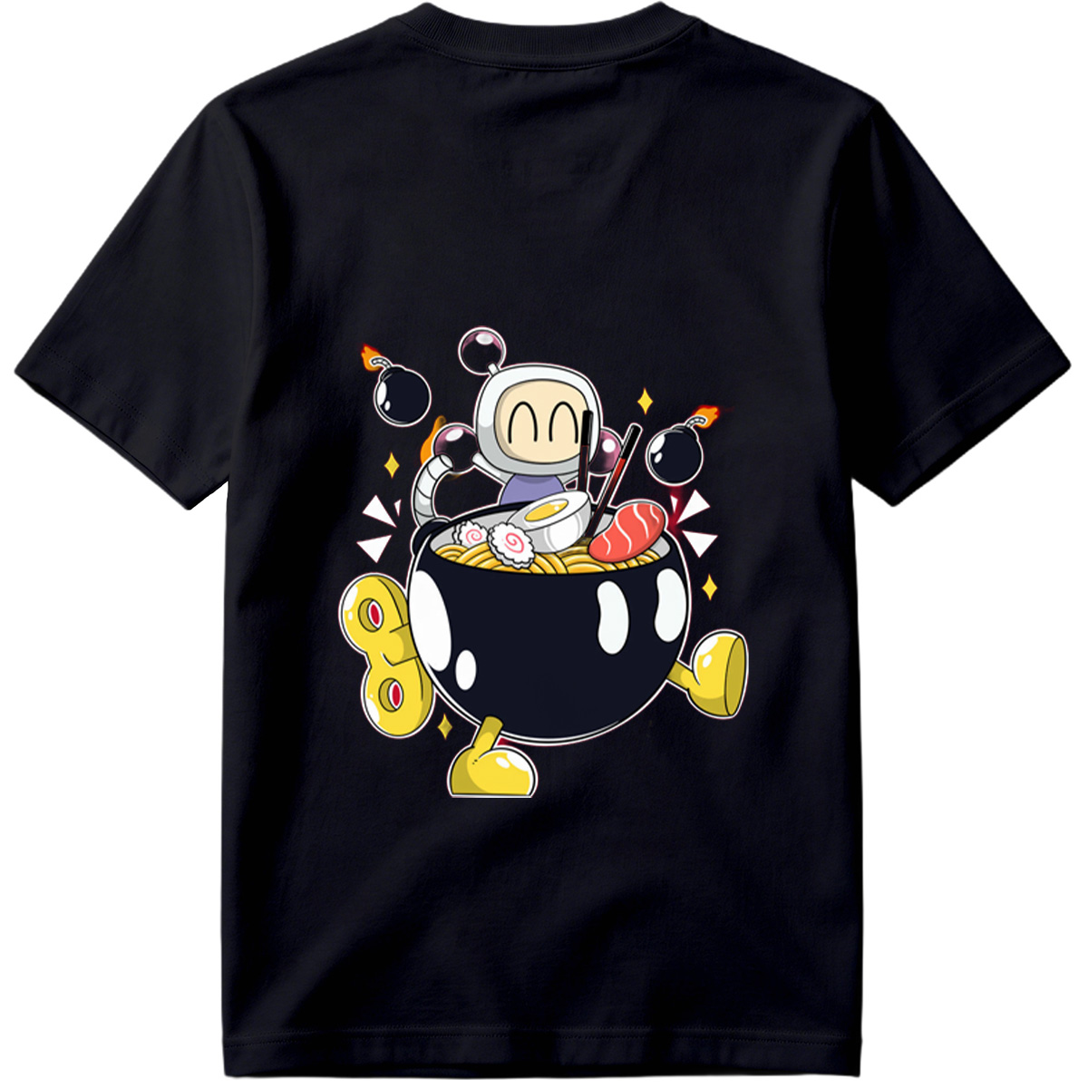 Bomberman and Ramen Bowl Adventure - Tee