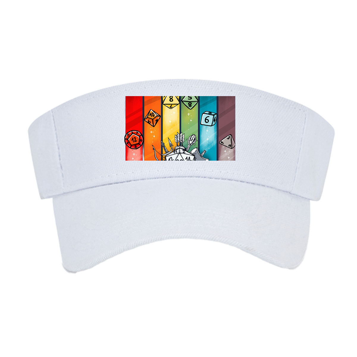 D&D Dice & Gear: RPG Adventure Essentials -  Visor cap