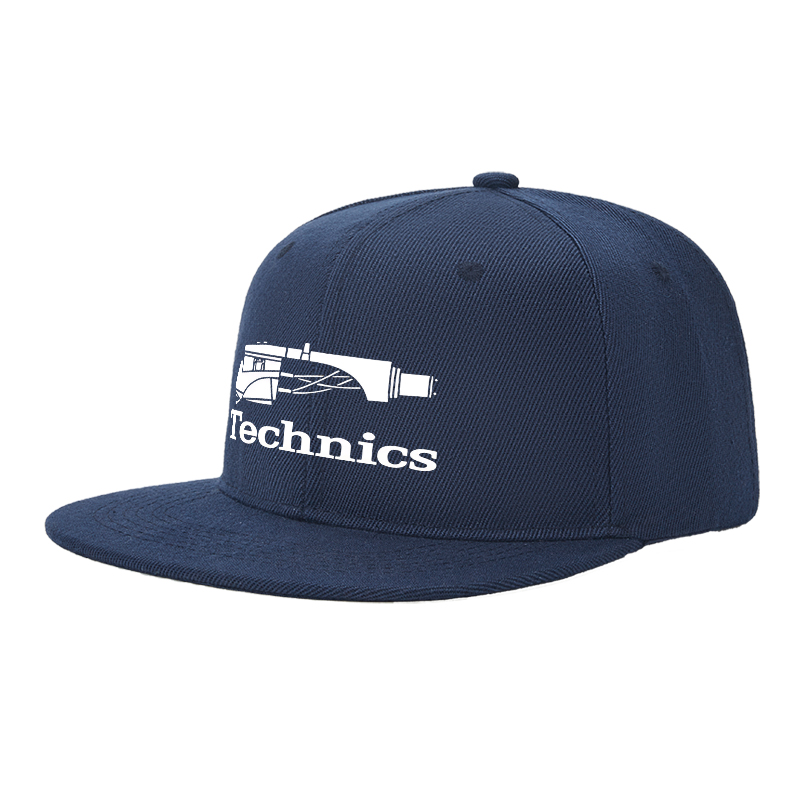 Flat Brim Baseball Cap Technics Turntable Graphic Streetwear Underground Skate Style for Basketball Courts Skate Parks Hip Hop Artists and Urban Explorers