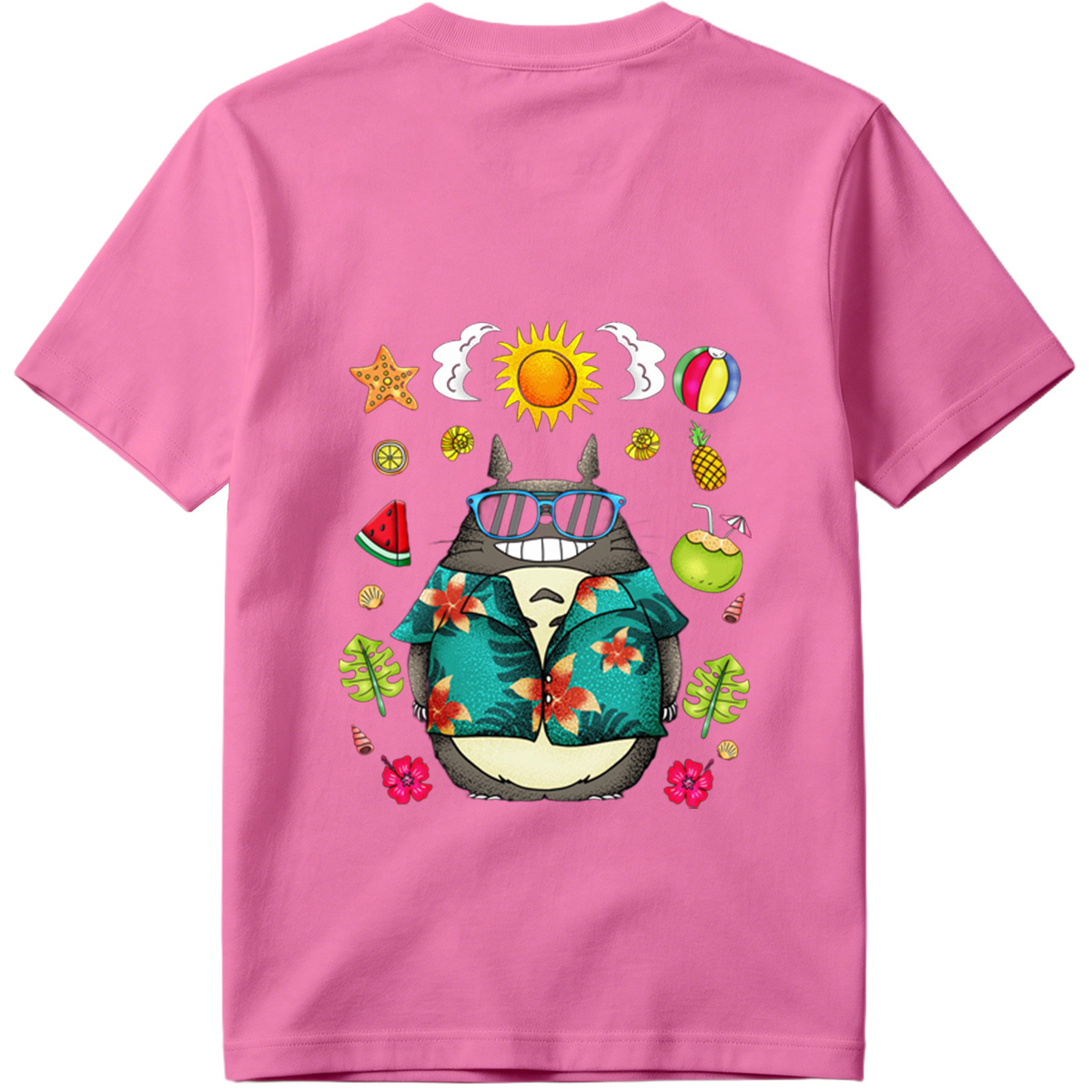 Totoro in Tropical Vibes - Tee