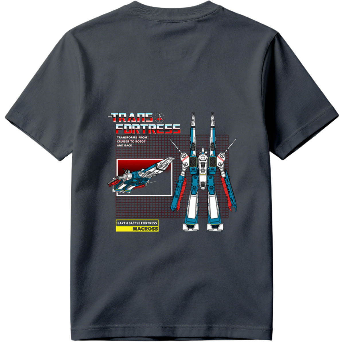 The Trans Fortress: Earth Battle Fortress Macross - Tee