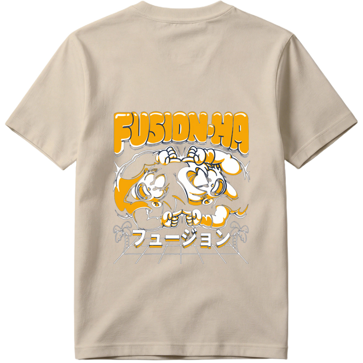 Fusion-Ha: Looney Tunes Characters Fusion Design - Tee