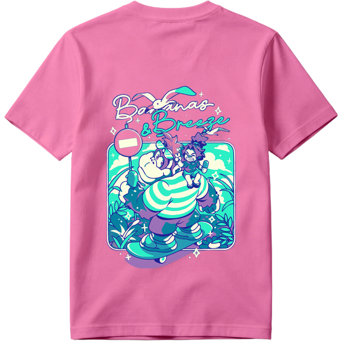 Bananas & Breeze: Wario and Birdo Adventure - Tee