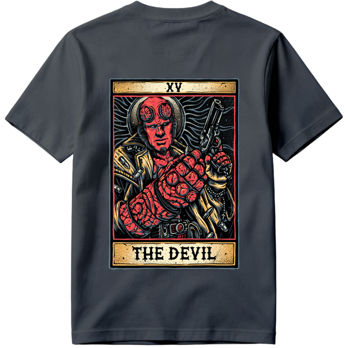 Deadpool as The Devil Tarot Card - Tee