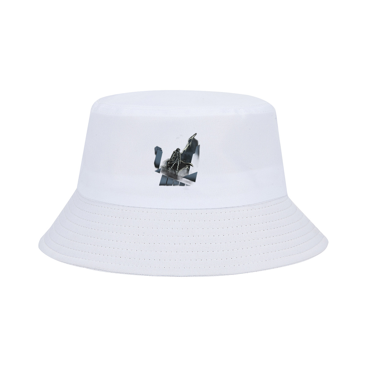 The Shadow of the Storm: Dark Hero on Rooftop - Fisherman's Hat