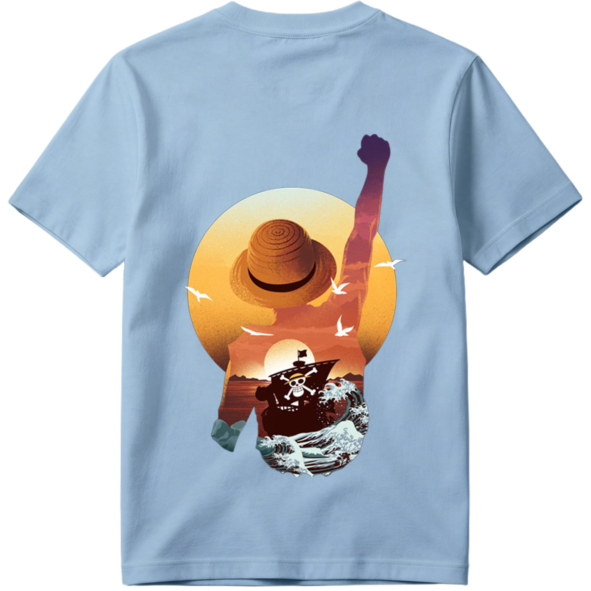 One Piece: Luffy and the Pirate Ship - Tee