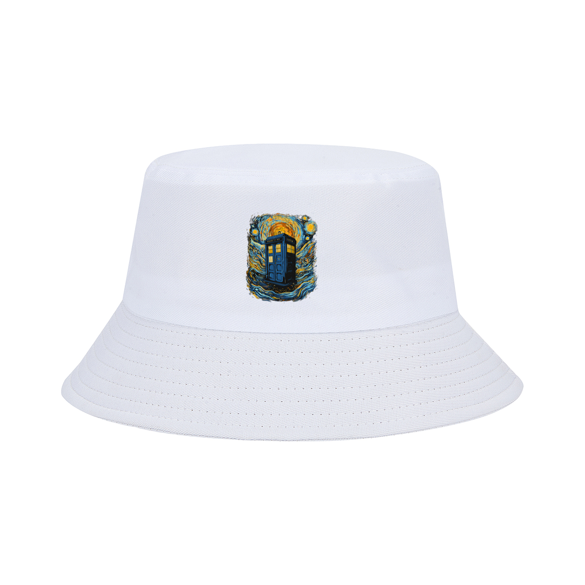 TARDIS in Starry Night - Fisherman's Hat