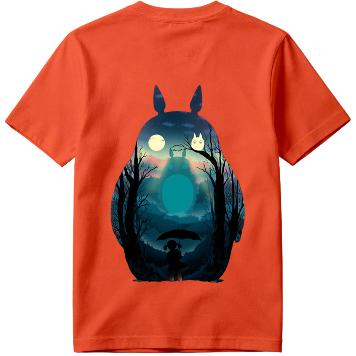Totoro and the Moonlit Forest - Tee