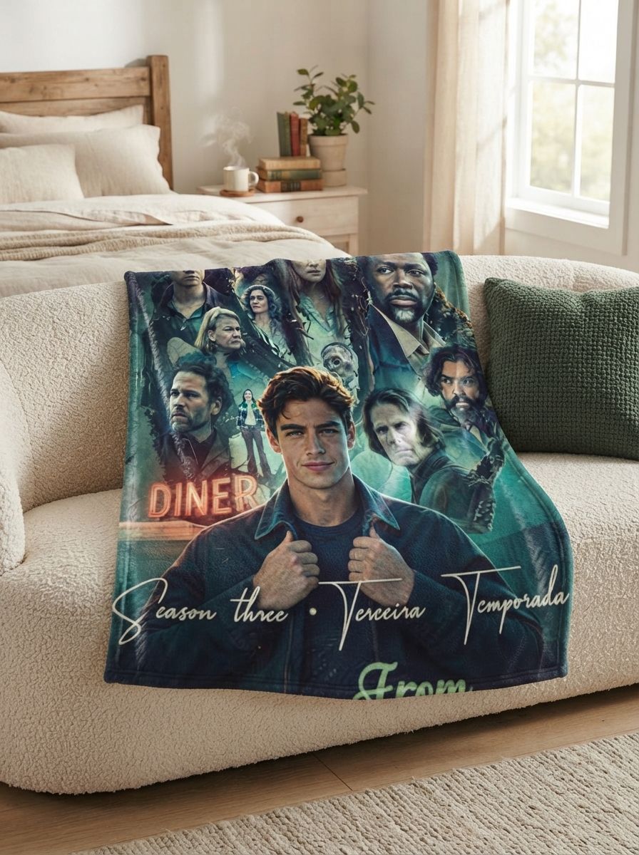 Custom Photo Collage Flannel Throw Blanket Personalized Portrait Face Print Ultra Soft Warm Plush Bedding Sofa Bed