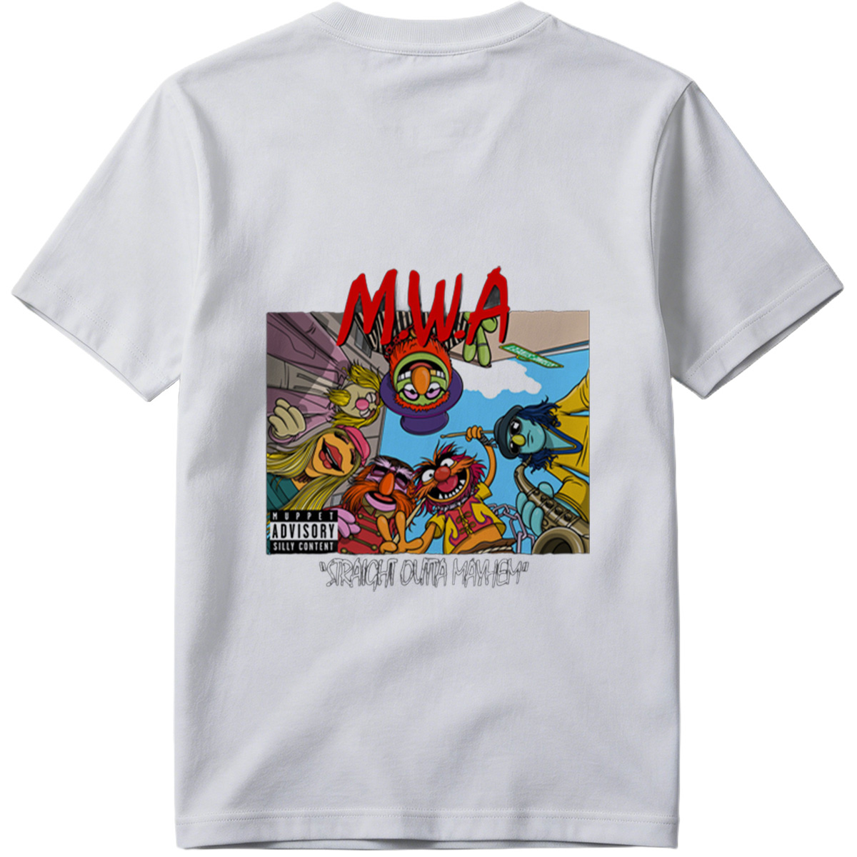 Muppets: M.W.A - Straight Outta Mayhem - Tee