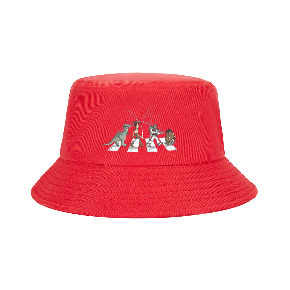 Toy Story Characters Crossing the Street - Fisherman's Hat