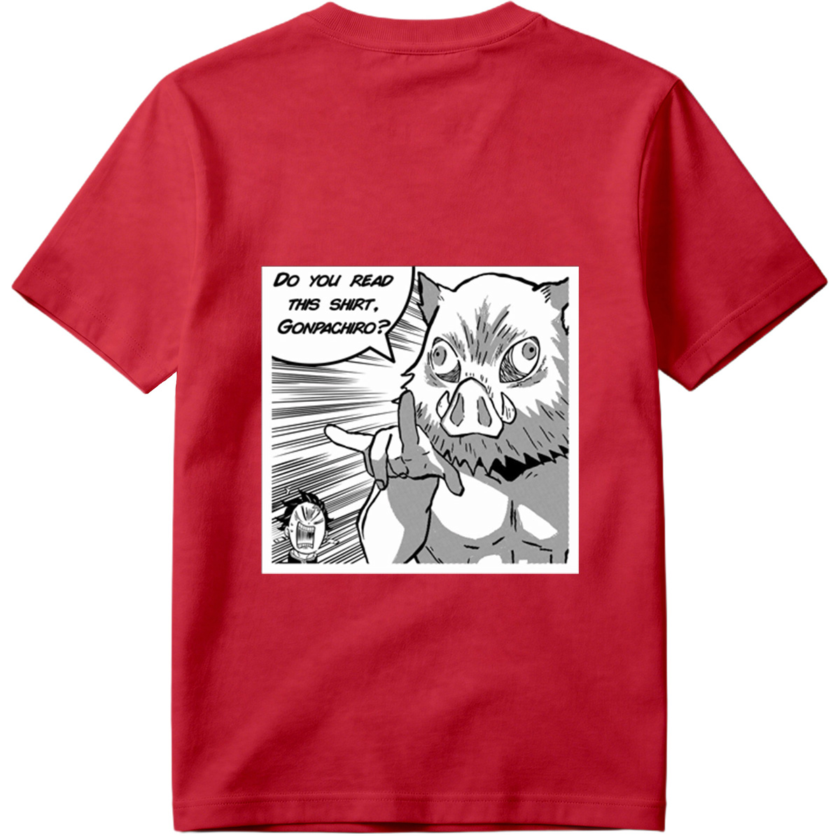 Demon Slayer: Pig Demon Questions Gonpachiro - Tee