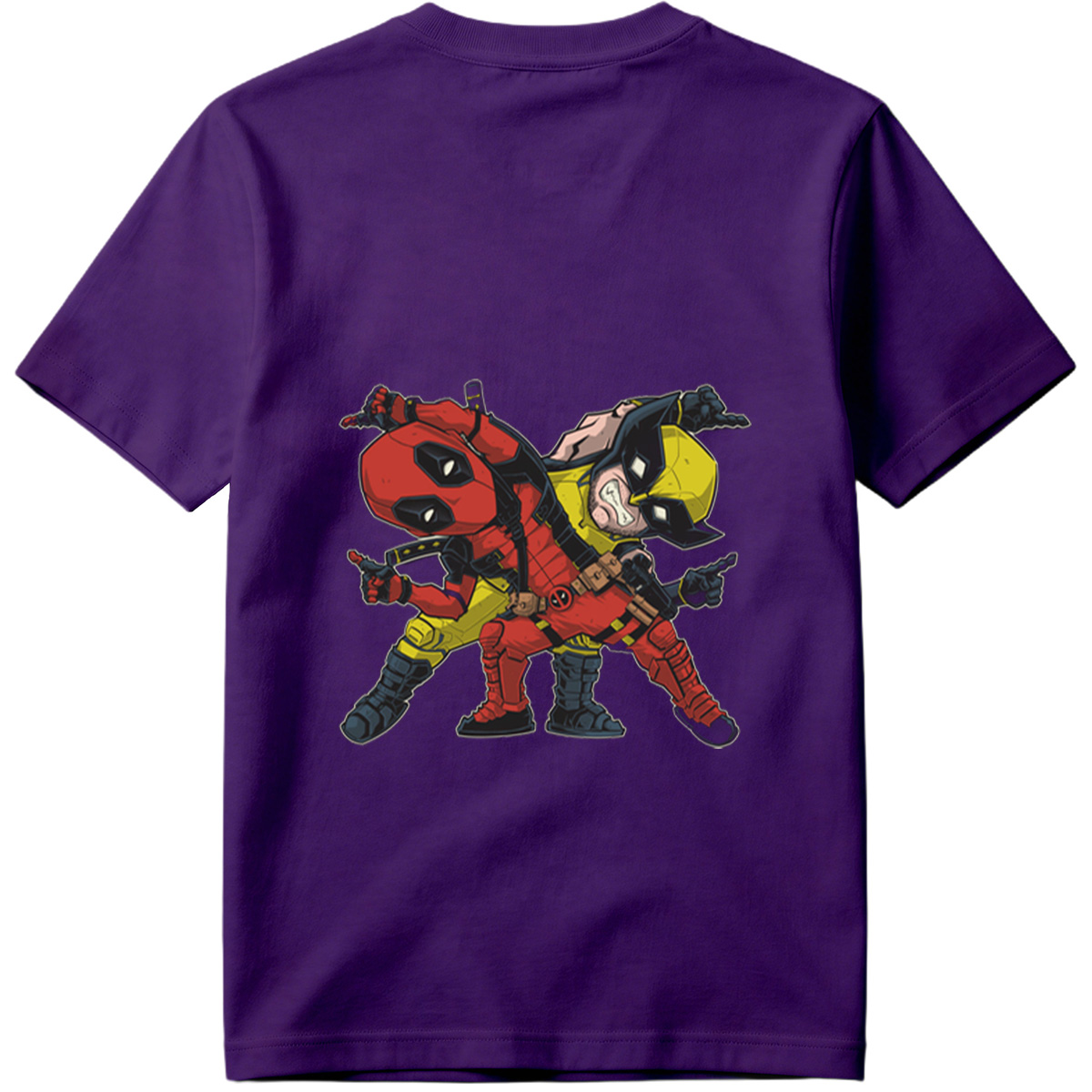 Deadpool and Wolverine Chibi Art - Tee