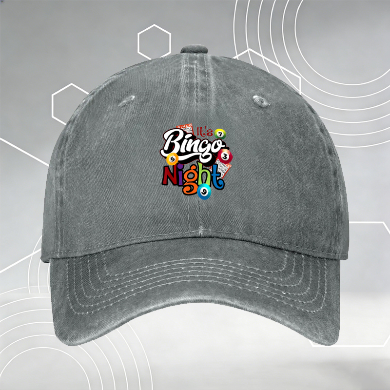 New Baseball Cap with Fiery Skull Print 