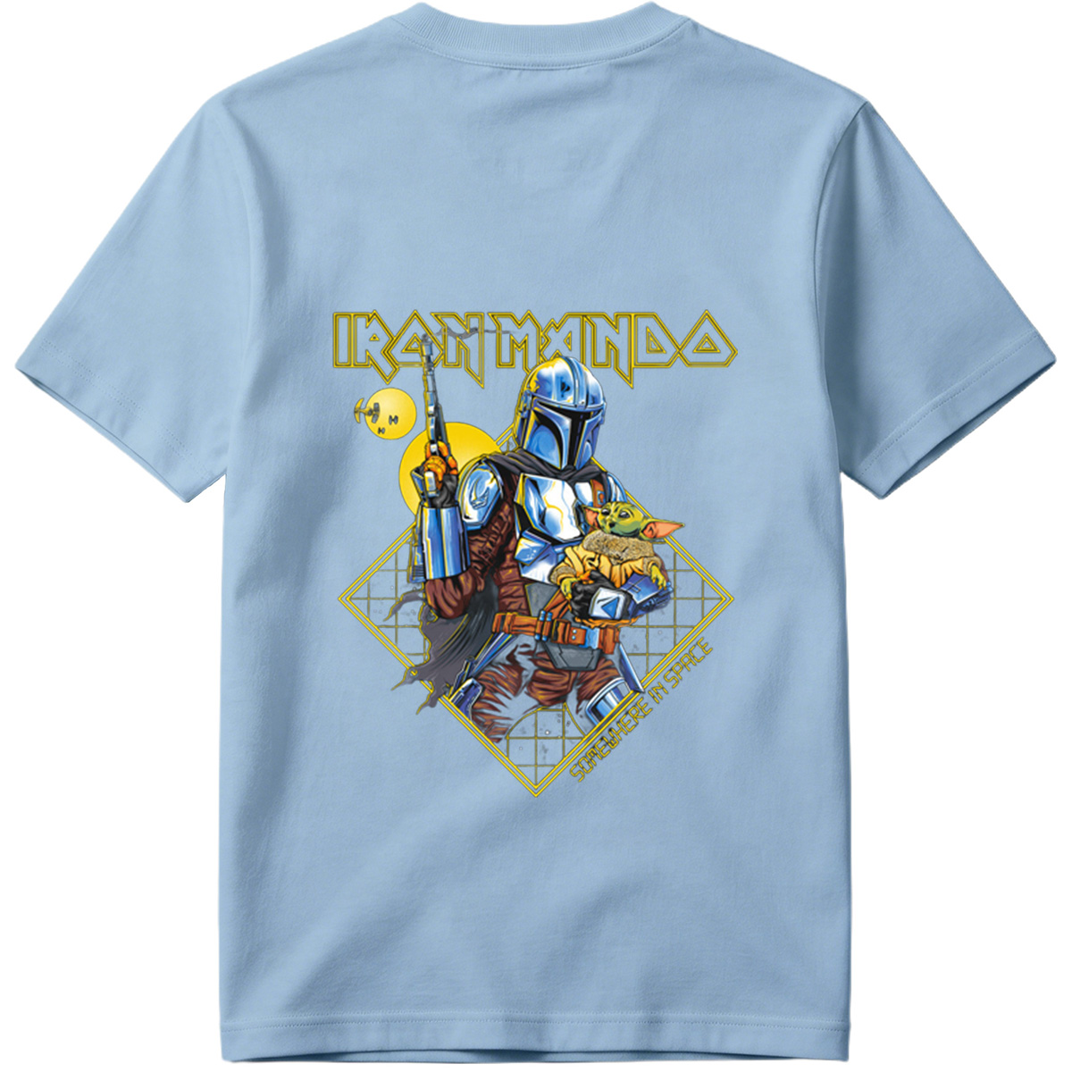 Iron Mando: The Mandalorian and Grogu in Space - Tee