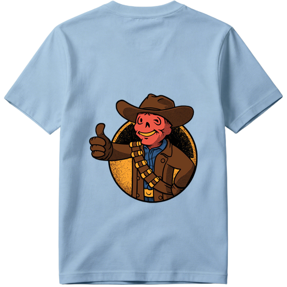 Cowboy Skeleton Thumbs Up - Tee