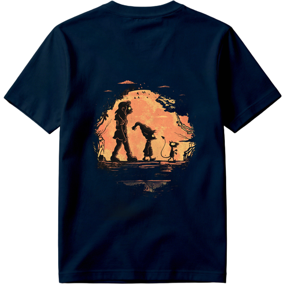Coraline and the Other Mother with Cat - Tee