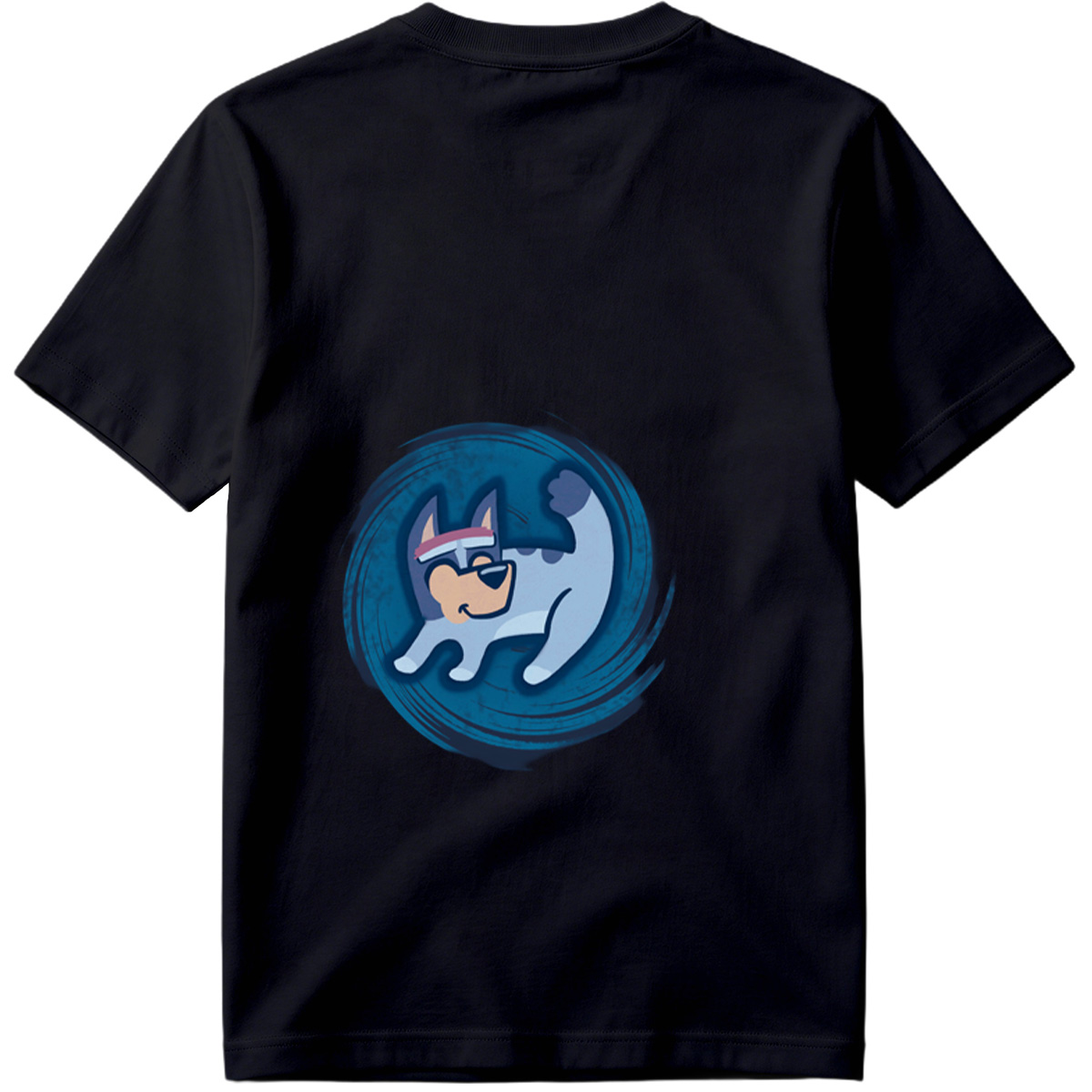 Bluey in a Swirl of Energy - Tee