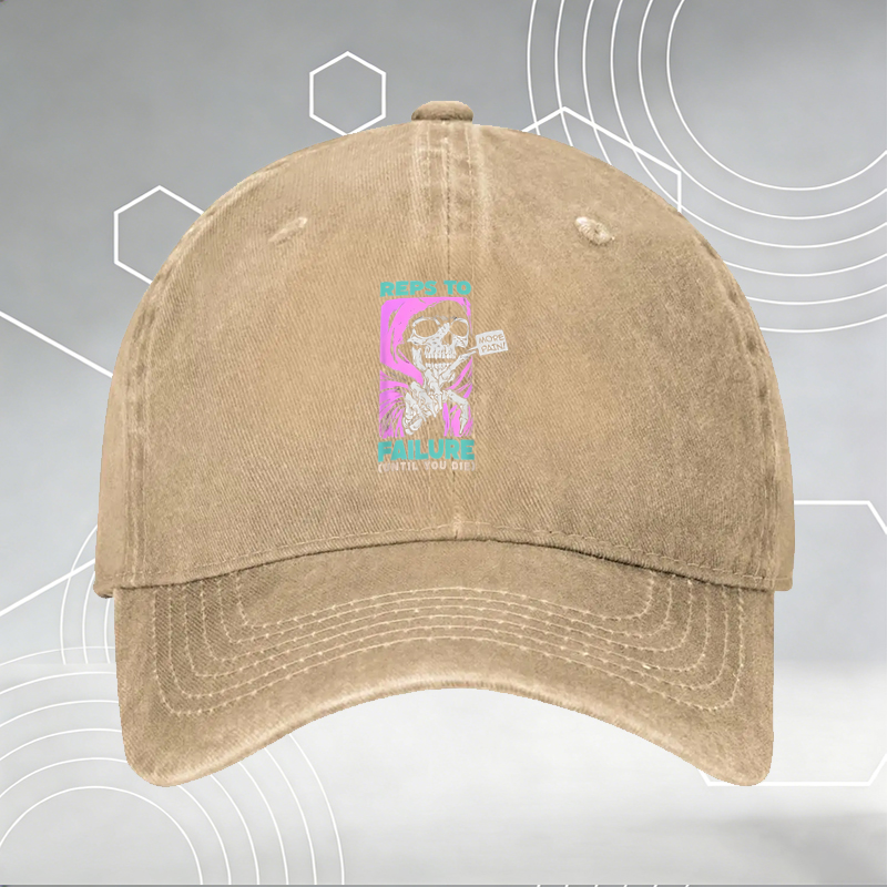 New Baseball Cap with Cute Bunny Print 