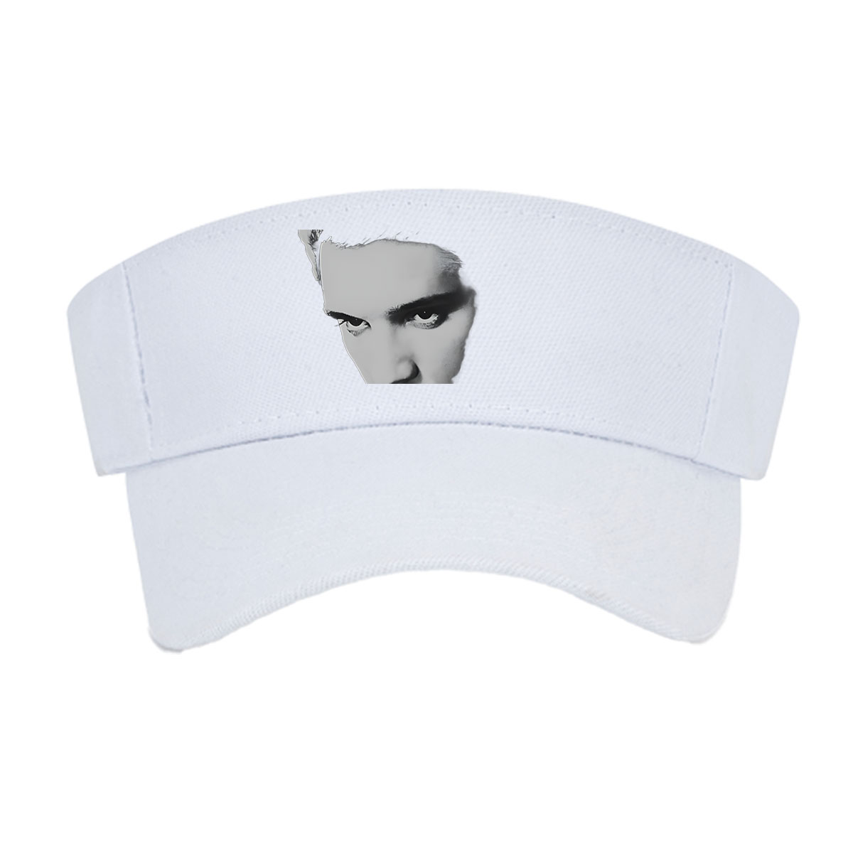Elvis Presley Portrait in Black and White -  Visor cap
