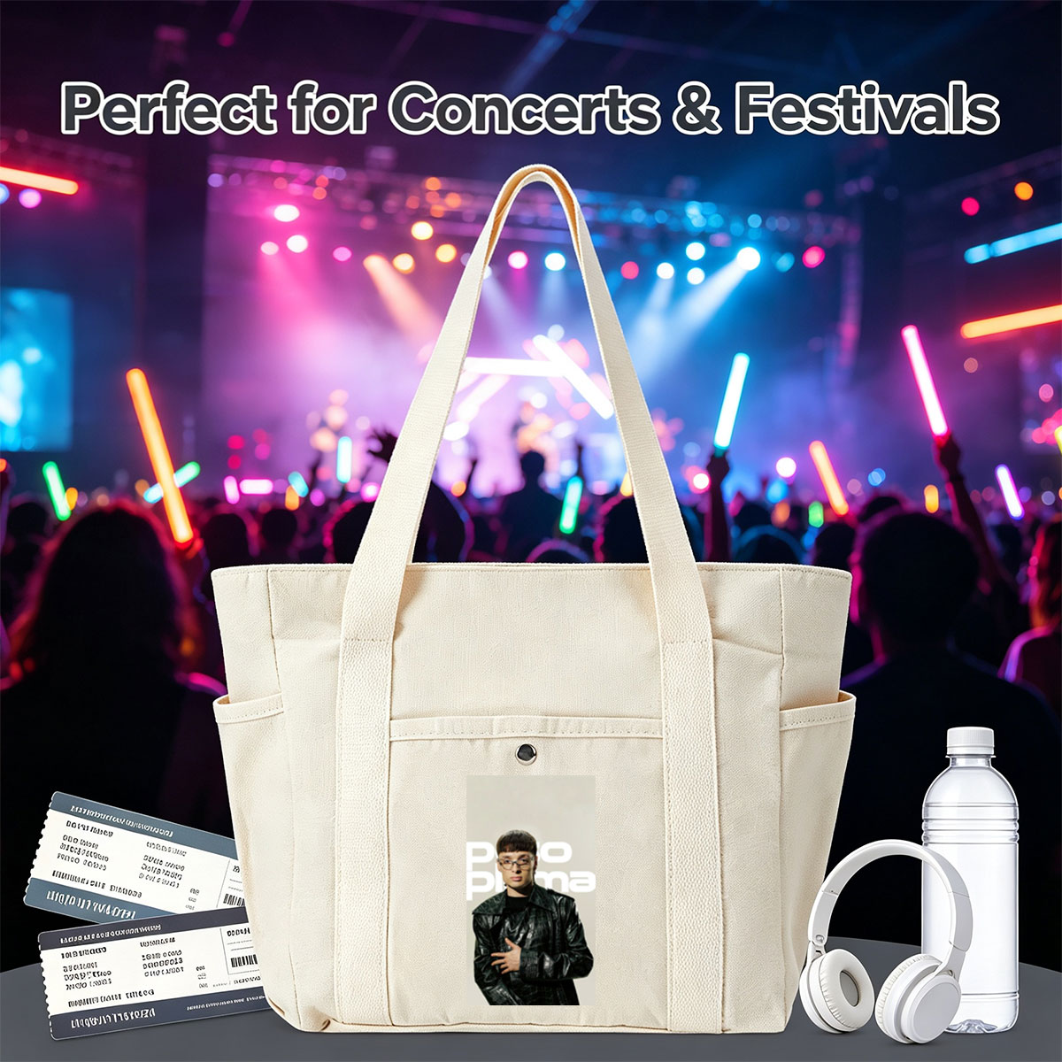 Polo G in a Bold Leather Look – Fashion Portrait with Statement Glasses - Multi-pocket bags