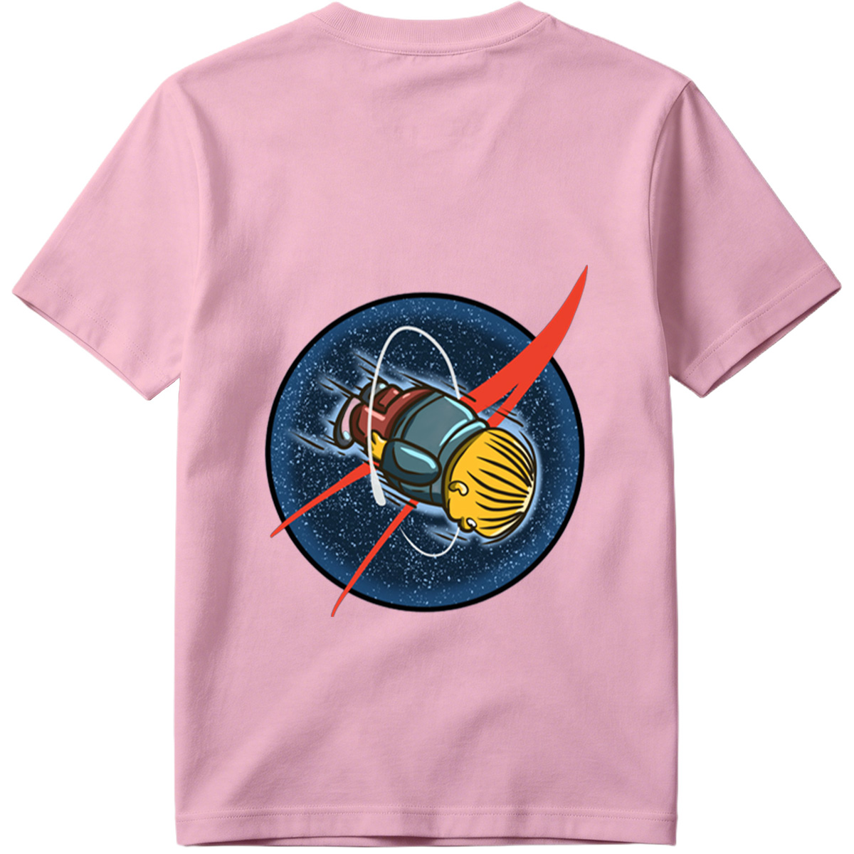 Space Adventure with a Robot Astronaut - Tee