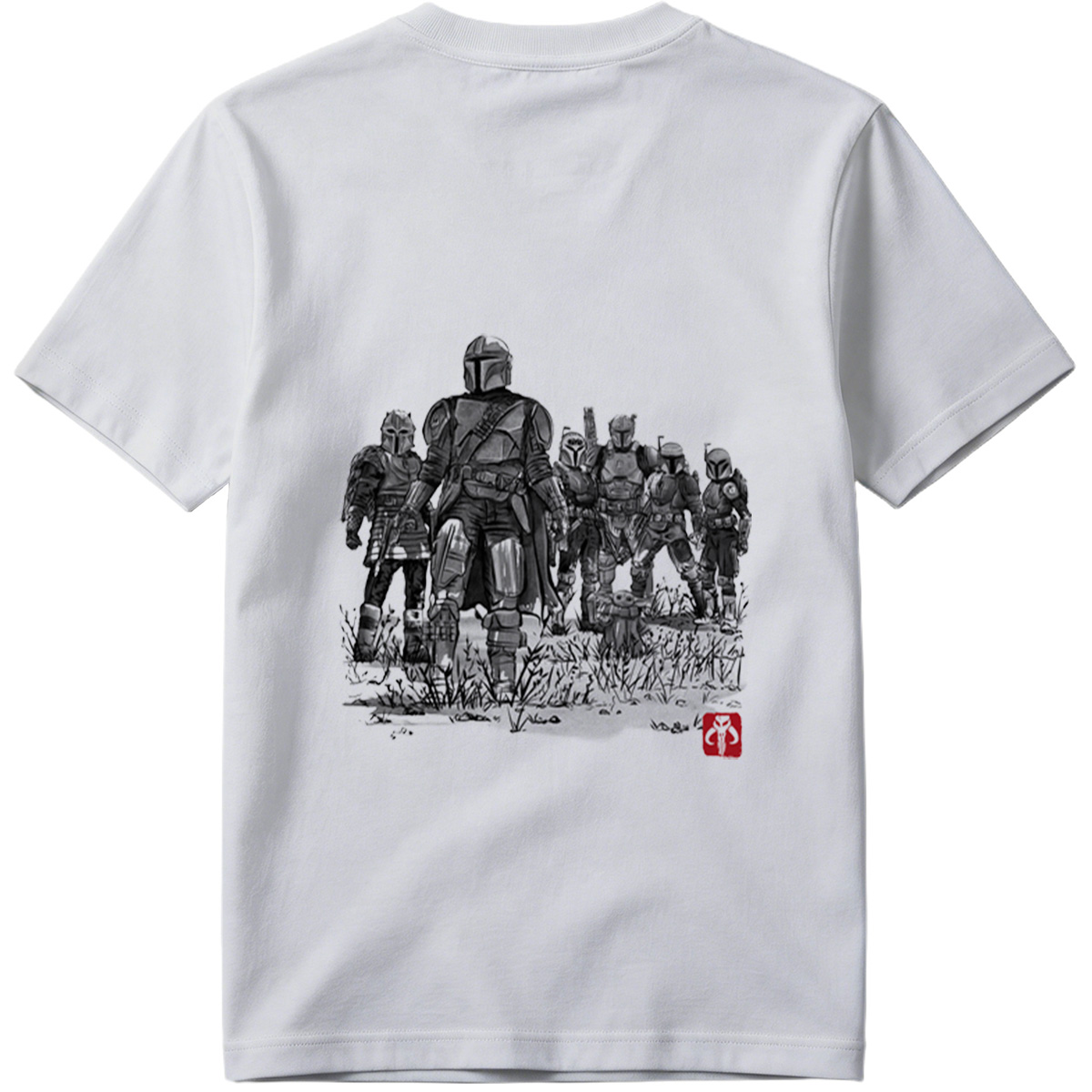 Mandalorian Clan with The Child - Tee