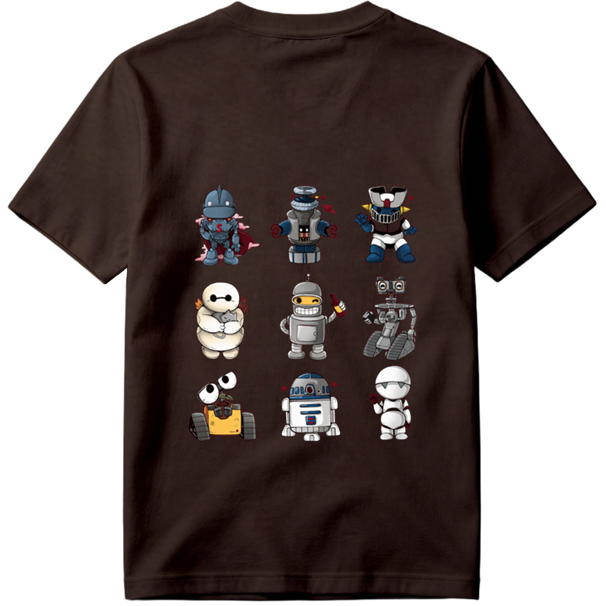 Cute Robot Characters Collection - Tee