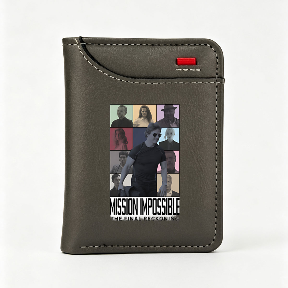 Mission Impossible: The Final Reckoning - Tom Cruise, Rebecca Ferguson, Ving Rhames, Hayley Atwell, Simon Pegg, Henry Cavill, and More - Vertical Style Wallet