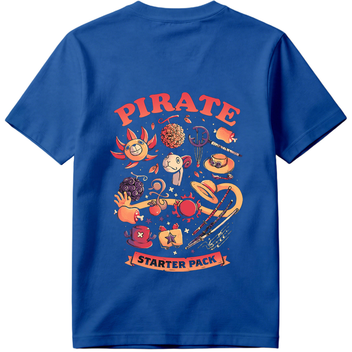 Pirate Starter Pack: A Whimsical Adventure with Captain and Crew - Tee