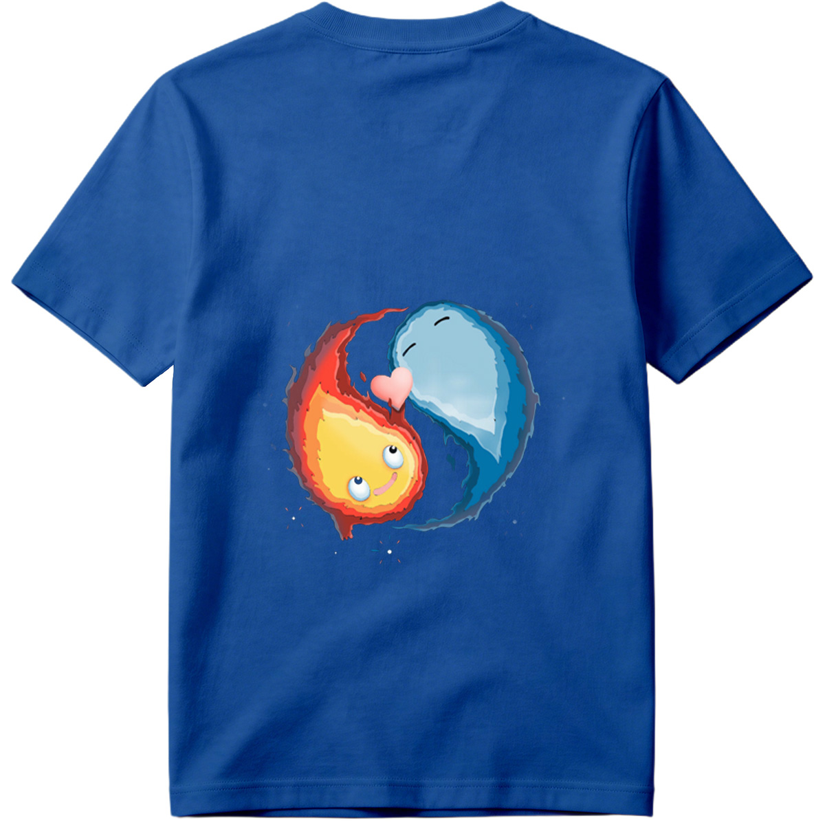 Fire and Ice: A Cosmic Yin Yang - Tee