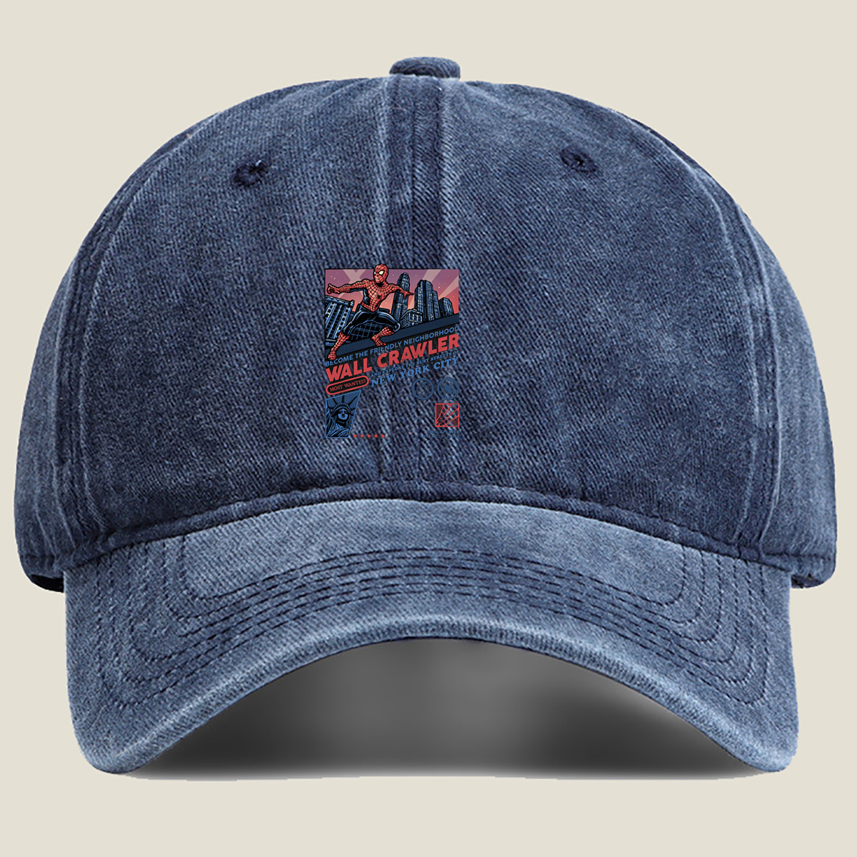 Spider-Man: Wall Crawler Adventure - Washed Denim - Baseball Cap