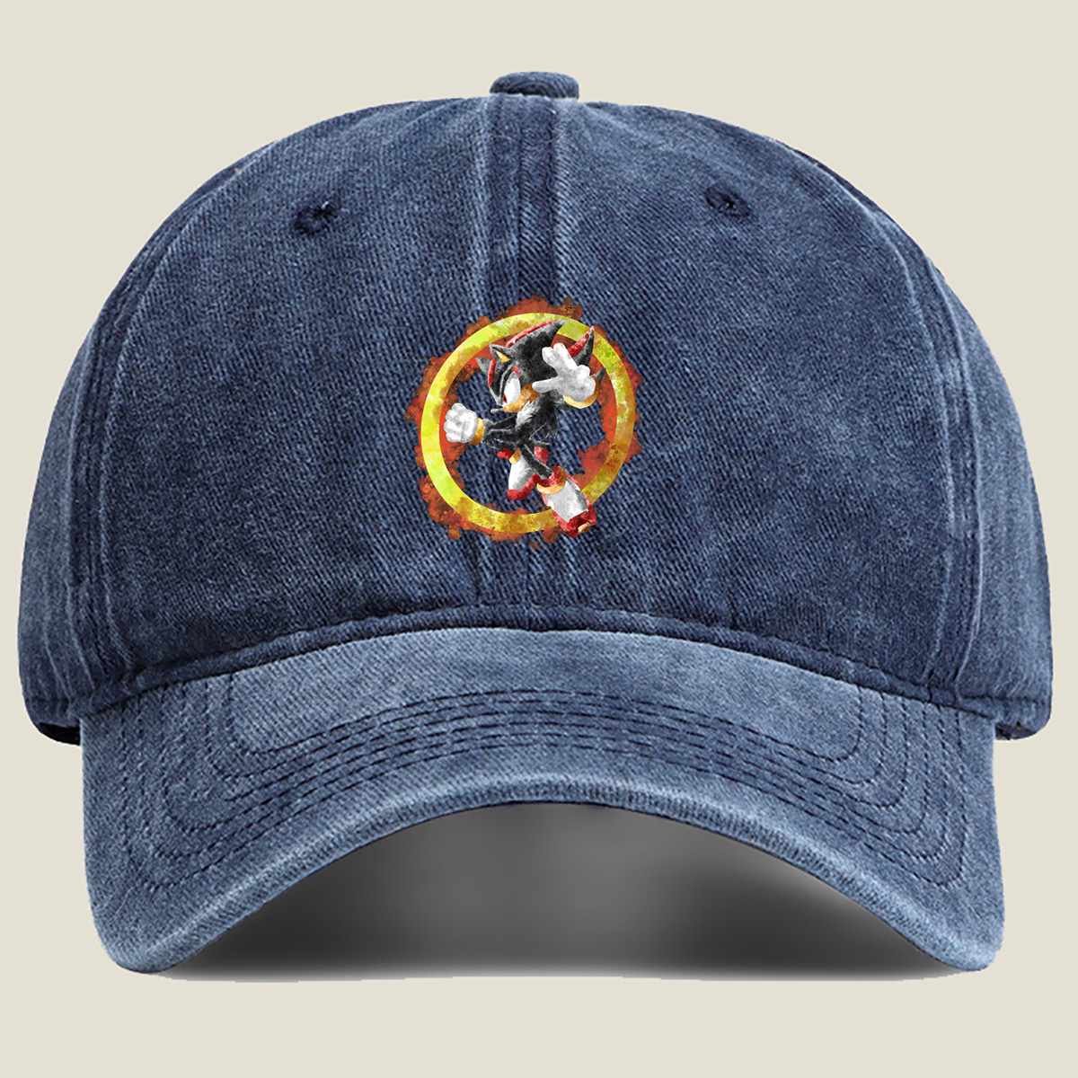 Sonic the Hedgehog: Shadow the Hedgehog - Washed Denim - Baseball Cap