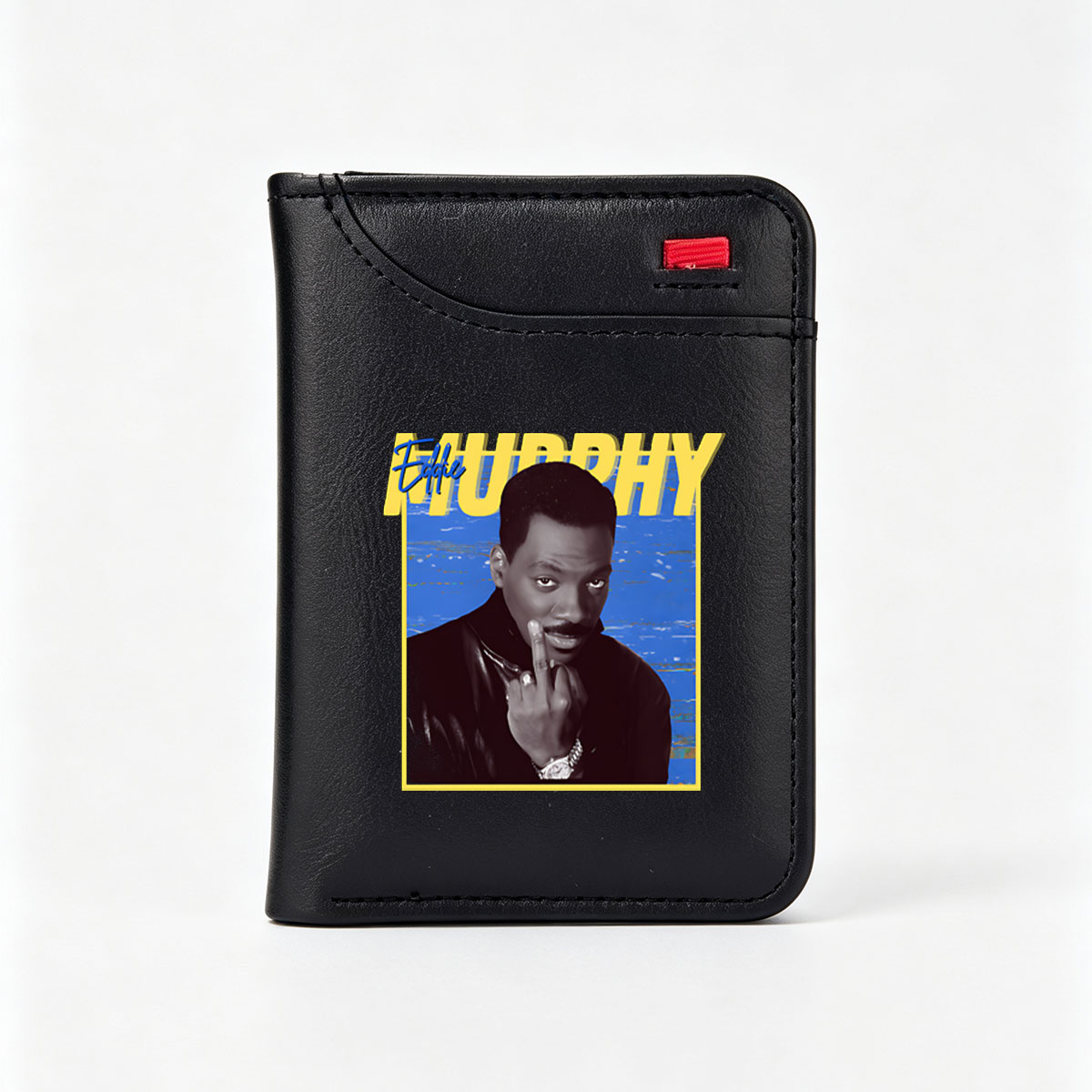 Eddie Murphy: Iconic Comedian and Actor in Bold Style - Vertical Style Wallet