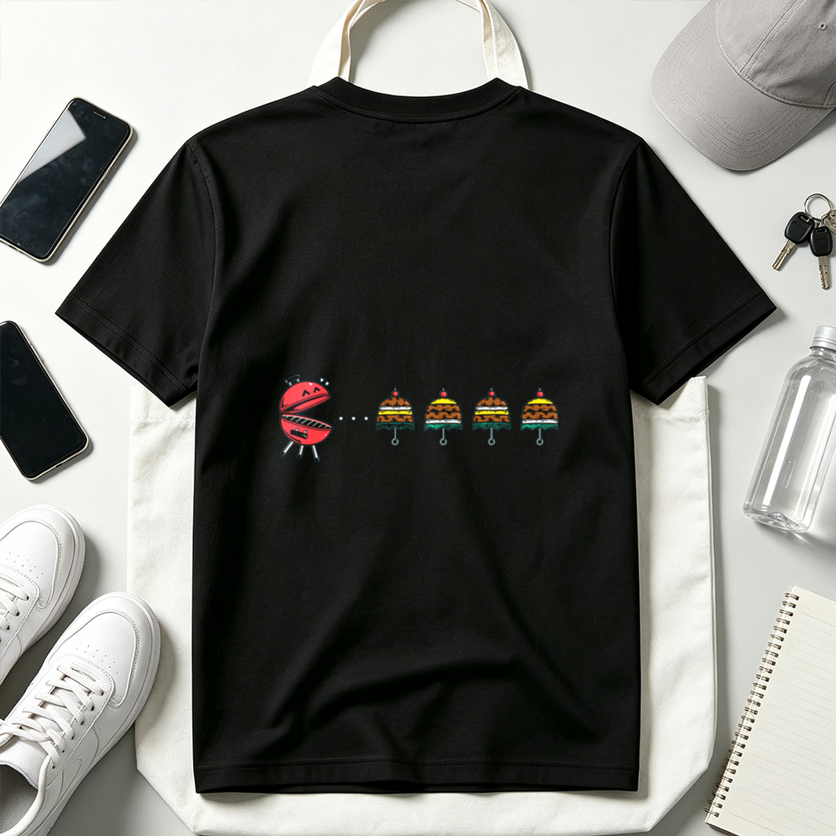 Grill and Cake Characters - Tee