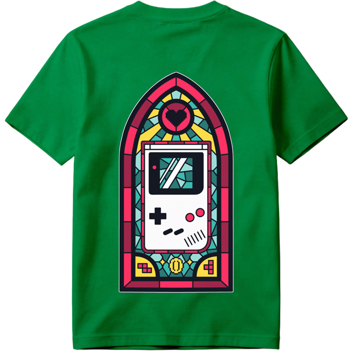 Stained Glass Game Boy - Tee