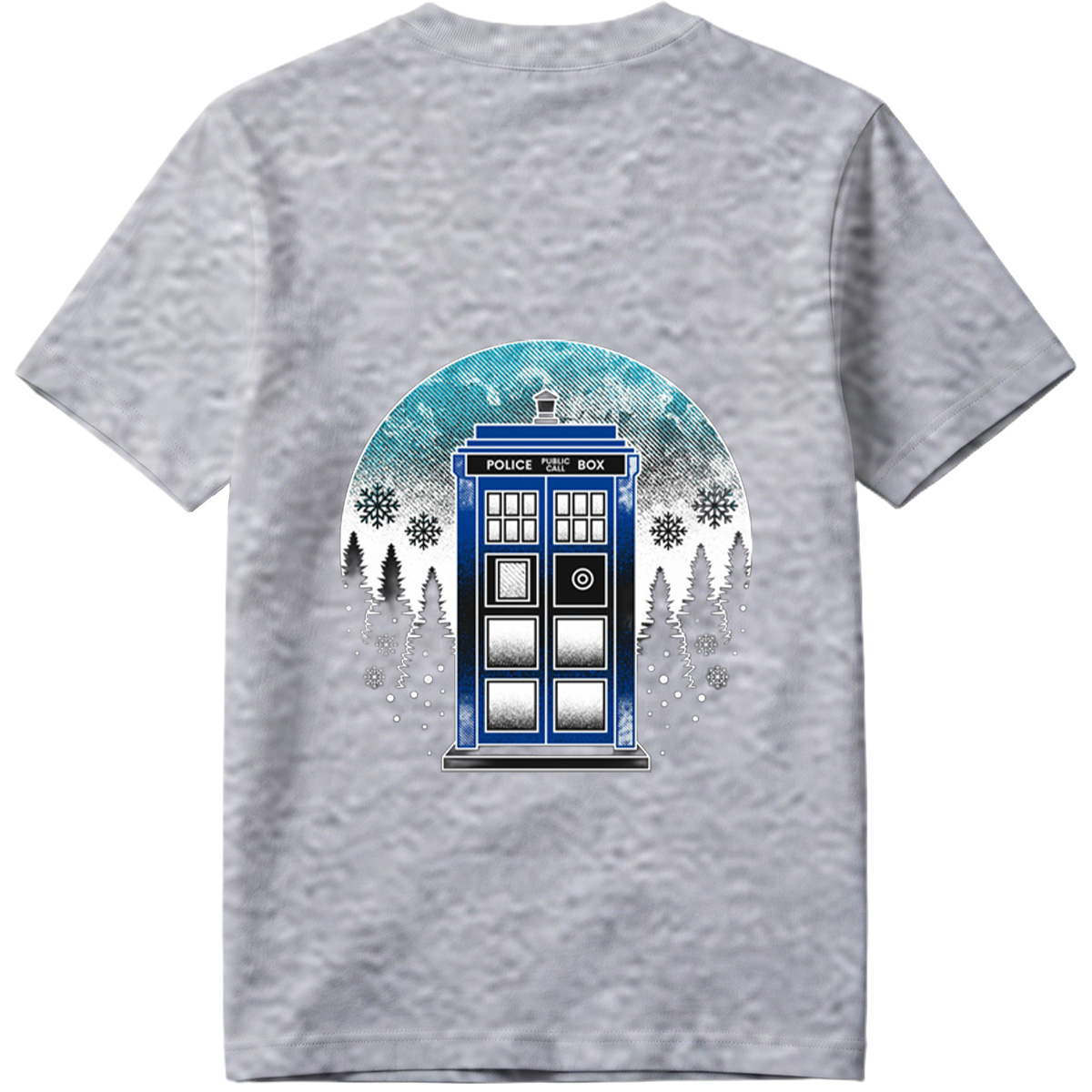TARDIS in Winter Wonderland - Tee