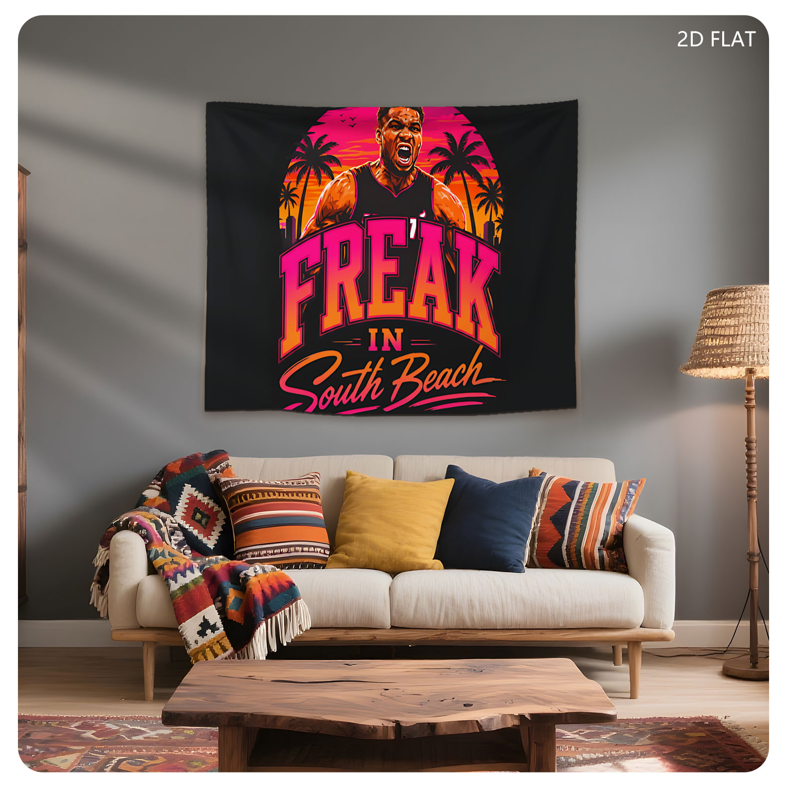 Giannis Antetokounmpo: Freak in South Beach - Tapestry