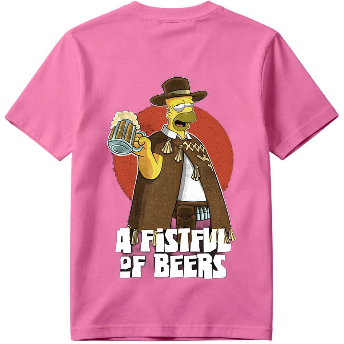 A Fistful of Beers - Homer Simpson - Tee