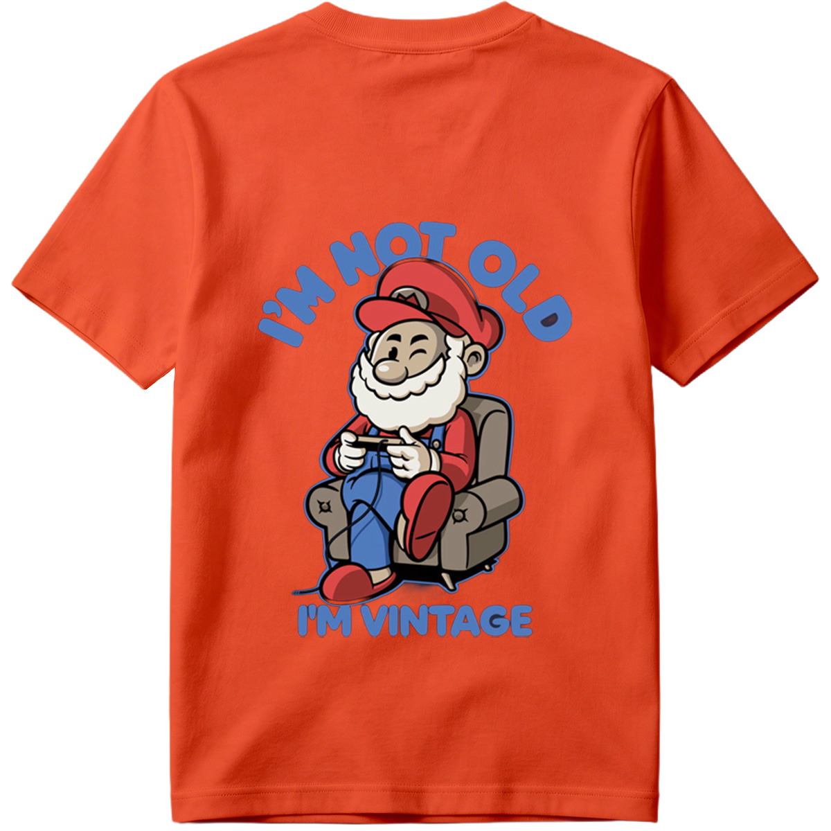 Mario: I'm Not Old, I'm Vintage - Tee
