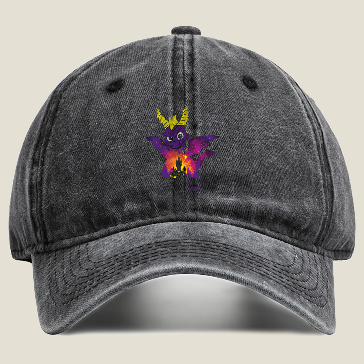 Spyro the Dragon: Castle of Shadows - Washed Denim - Baseball Cap