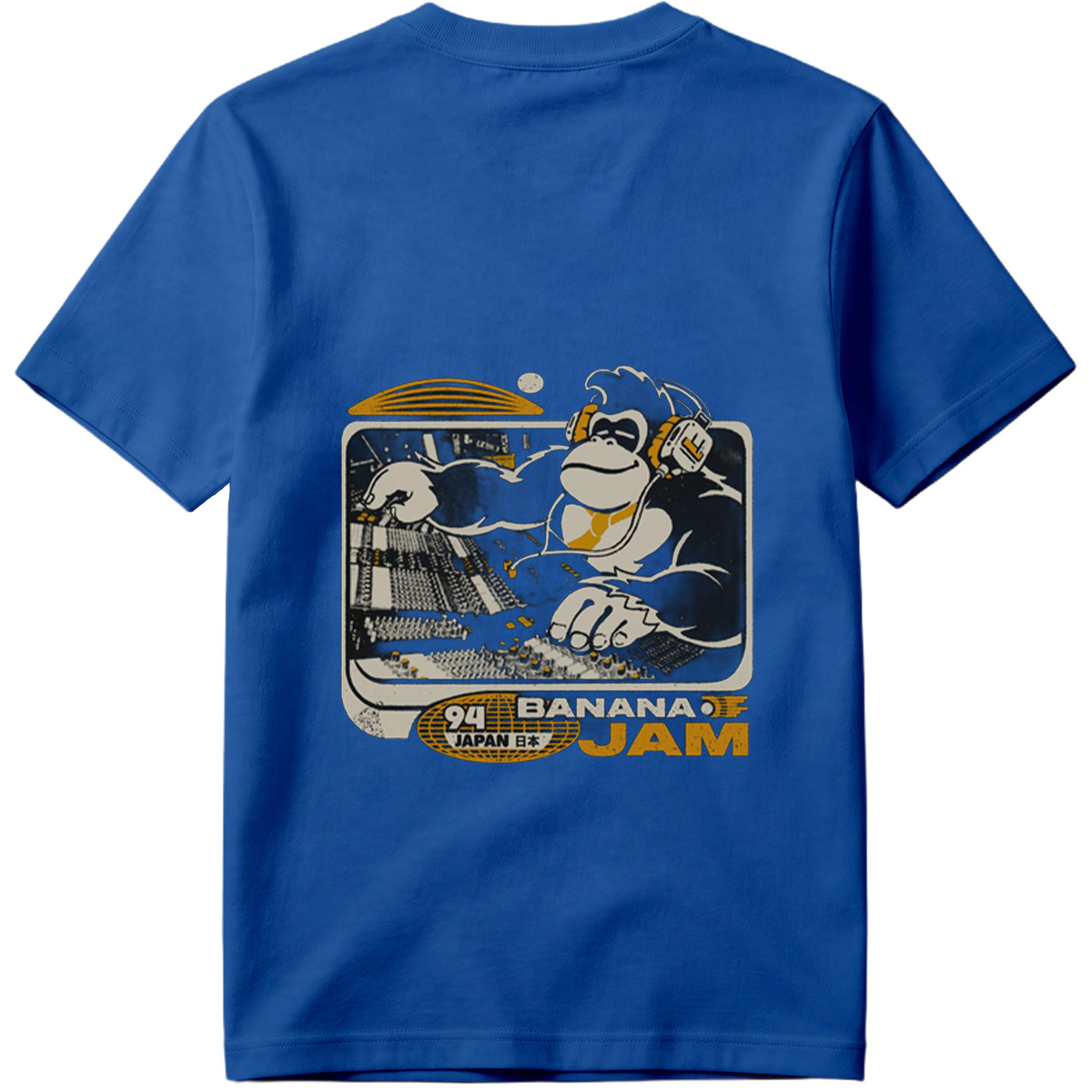 Banana Jam 94 Japan - Monkey DJ Character - Tee