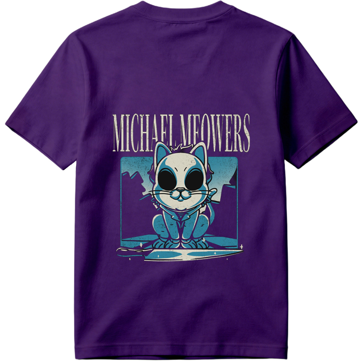 Michael Meowers Cat Character Design - Tee