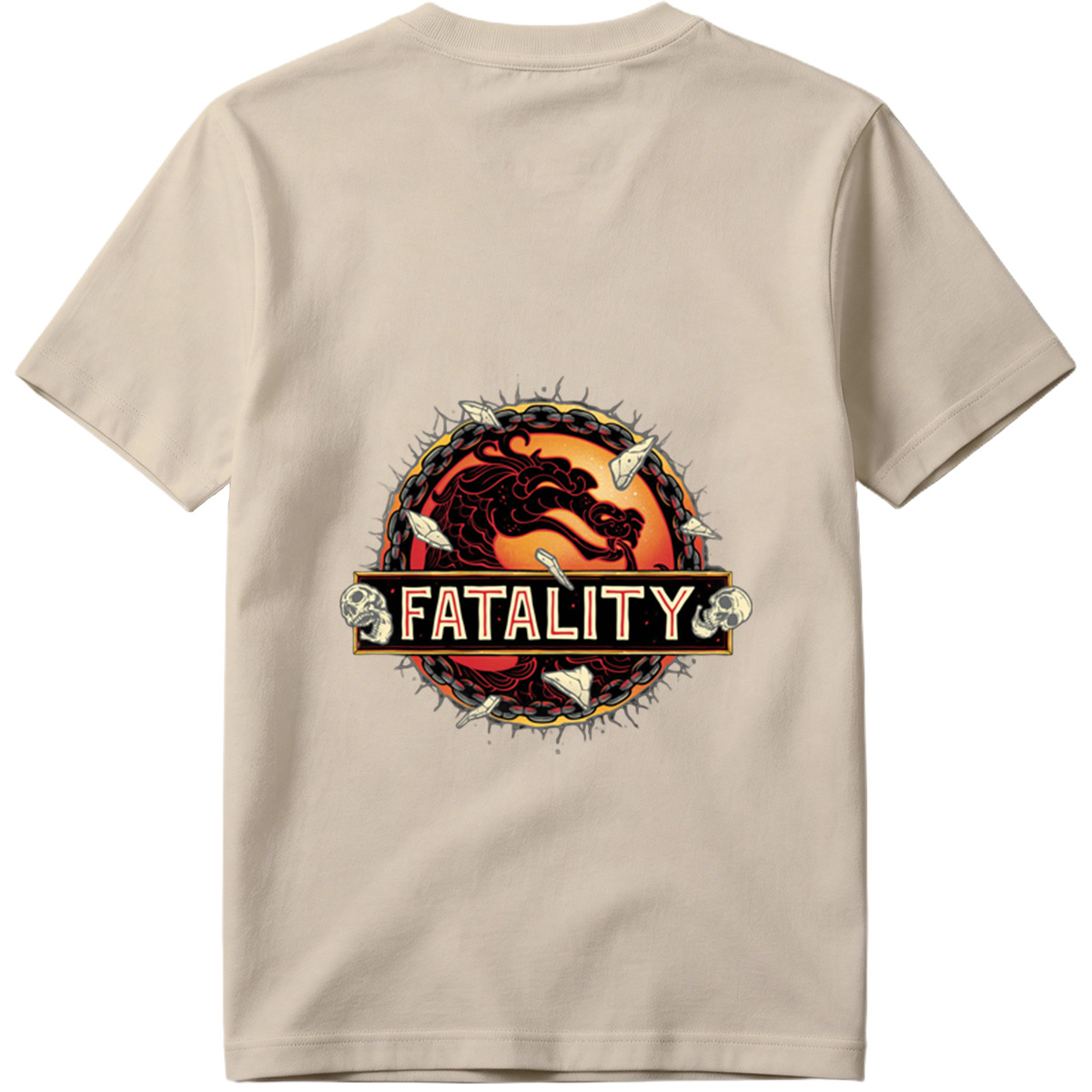 Mortal Kombat Fatality Logo - Tee