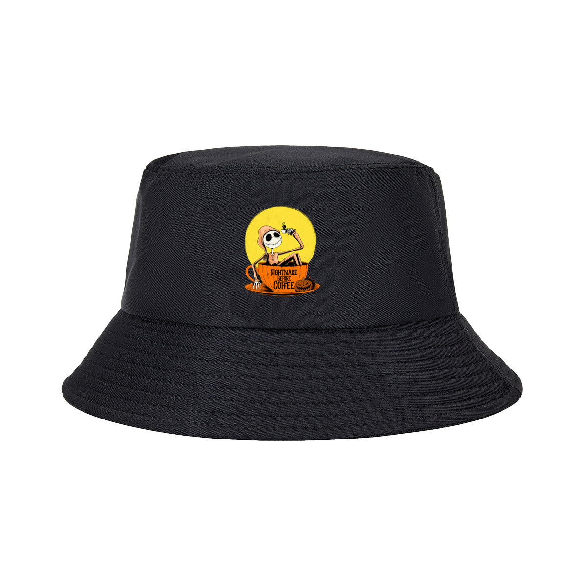 Jack Skellington in Coffee Cup - Nightmare Before Coffee - Fisherman's Hat