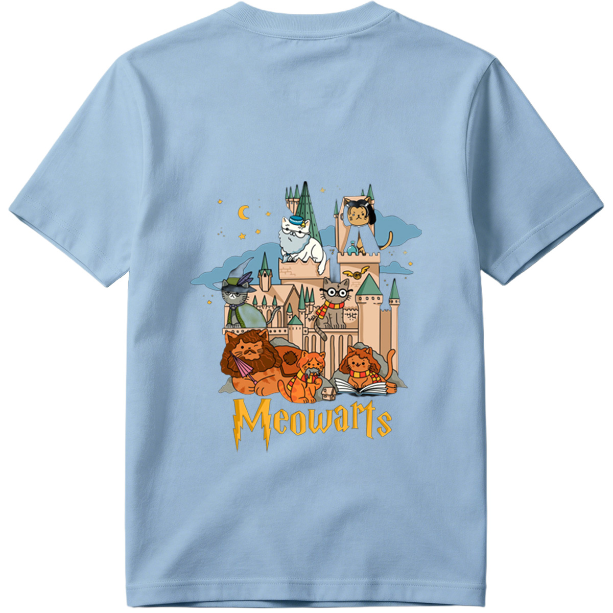 Meowarts: Cats in a Magical Castle - Tee